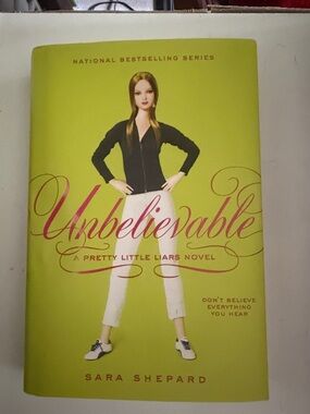 Harper Paperback with Lime Green Cover and Pink Accents